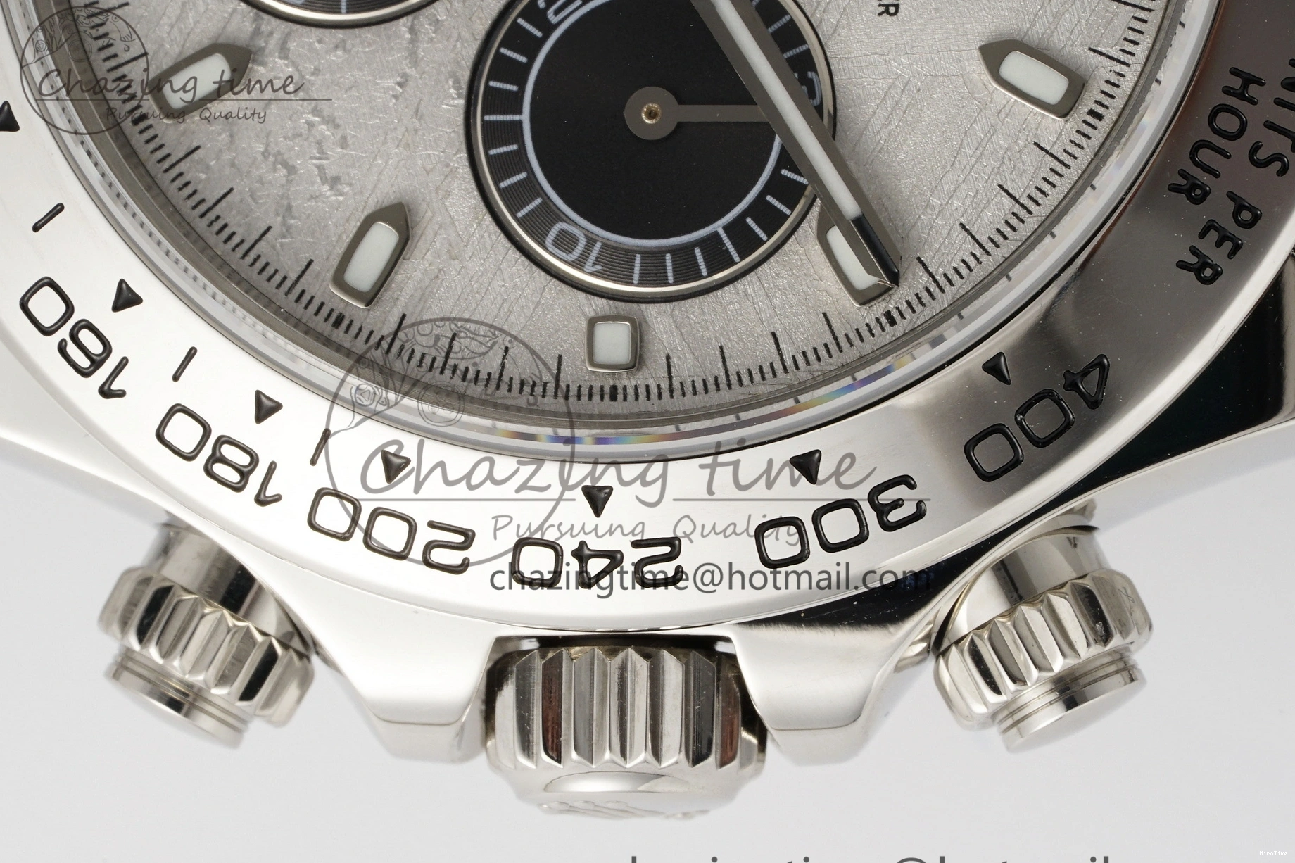 MiroTime 0212 Daytona 116509 Noob 1:1 Best Edition Meteorite Dial on SS Bracelet SA AllSeason 2014